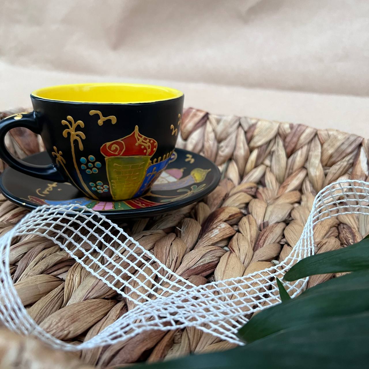 Handmade coffee cups