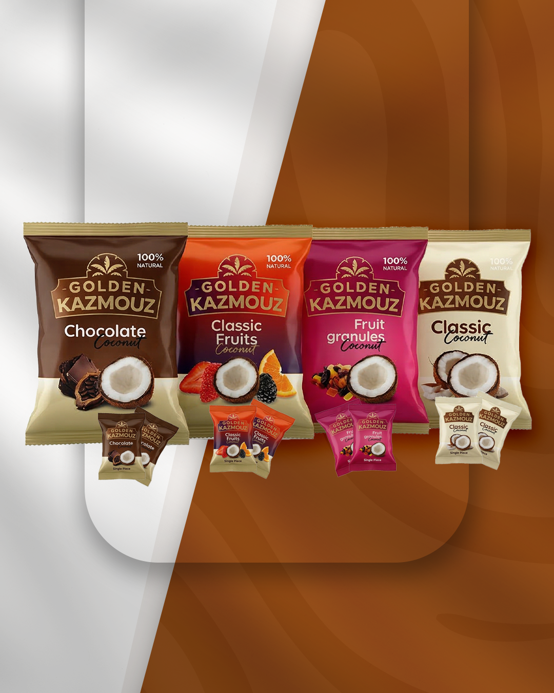 Kokosnuss-Süßigkeiten