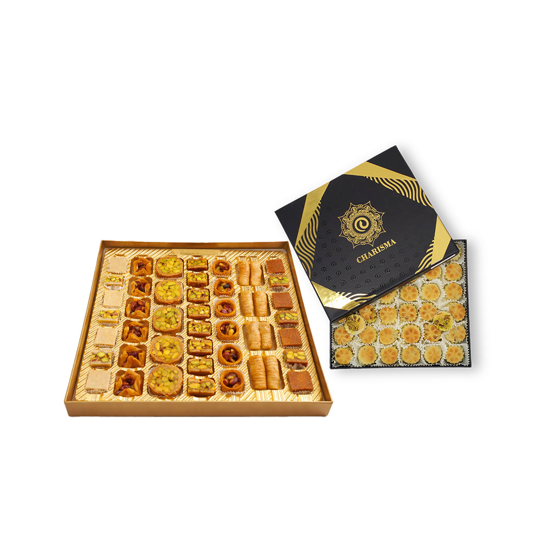 Orient Genuss Set – Pistazien Baklava & Datteln Maamoul