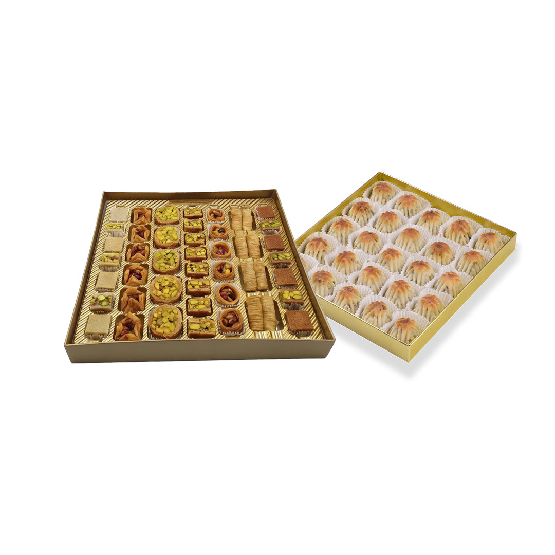 Mixed Baklava 700g + Pistazien Maamoul 500g