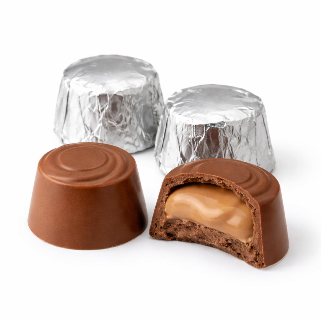 Erdnuss-Karamell (Snickers-Style) Schokolade